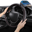 Steering Wheel Cover Pro Extra Layer for Hyundai Genesis 2013-2016 (DH/G80) - Breathable & Anti-Slip - Circle 38 cm-1