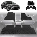 6D Diamond Car Floor Mats for Hyundai i30 2017 - Current (Sedan) - Custom-Fit Carpet Liner-1