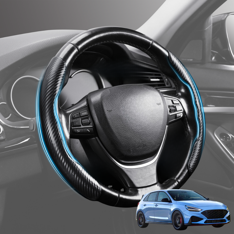 Segmented Steering Wheel Cover for Hyundai i30 N 2021 - Current Hatch Fastback - Universal Size