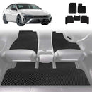 6D Diamond Car Floor Mats for Hyundai i30 N 2021 - Current Sedan - Custom-Fit Carpet Liner-1