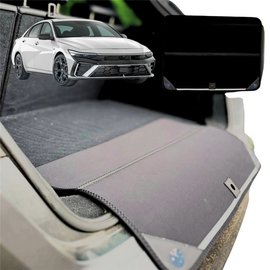 Rear Cargo Boot Bumper Protector for Hyundai i30 N 2021 - Current Sedan - Standard (72 x 55) - Black