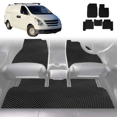 6D Diamond Car Floor Mats for Hyundai iLoad 2007 - Current TQ - Custom-Fit Carpet Liner