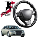 Black Samurai Segmented Steering Wheel Cover for Audi A8 S8 2003 - 2008 (D3)-1