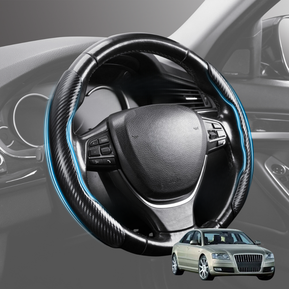 Segmented Steering Wheel Cover for Audi A8 S8 2003 - 2008 (D3) - Universal Size