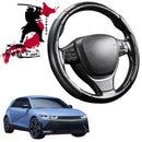 Black Samurai Segmented Steering Wheel Cover for Hyundai IONIQ 5 N 2023 - Current (N.V1 V2 V3 V4)-1