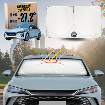 Front Windscreen Sun Shade for Hyundai IONIQ 2017 - Current (AE) - Standard 150 x 85 cm