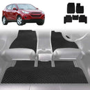 6D Diamond Car Floor Mats for Hyundai iX35 2010 - 2015 (LM) - Custom-Fit Carpet Liner-1