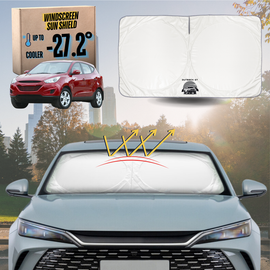 Front Windscreen Sun Shade for Hyundai iX35 2010 - 2015 (LM) - Standard 150 x 85 cm