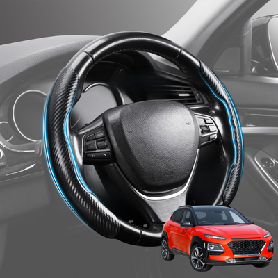 Segmented Steering Wheel Cover for Hyundai Kona 2017 - 2022 (OS) - Universal Size