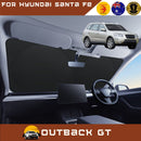 Front Windscreen Sun Shade for Hyundai Santa Fe 2006 - 2012 CM - Standard 150 x 85 cm - Black-1