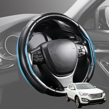 Segmented Steering Wheel Cover for Hyundai Santa Fe 2012 - 2018 (DM) - Universal Size