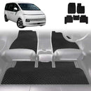 6D Diamond Car Floor Mats for Hyundai Staria 2021 - Current US4 - Custom-Fit Carpet Liner-1