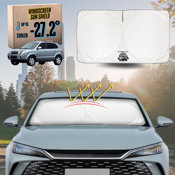 Front Windscreen Sun Shade for Hyundai Tucson 2004 - 2009 JM - Standard 150 x 85 cm