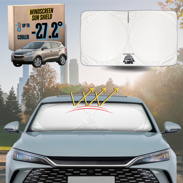 Front Windscreen Sun Shade for Hyundai Tucson 2010 - 2015 (LM) - Standard 150 x 85 cm
