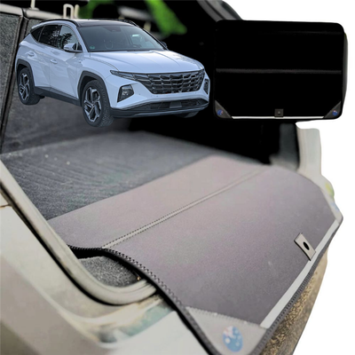 Rear Cargo Boot Bumper Protector for Hyundai Tucson 2021 - Current (NX4) - XL (98 x 55) - Black
