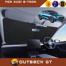 Front Windscreen Sun Shade for Audi e-tron 2018 - Current - Standard 150 x 85 cm - Black-1