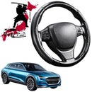 Black Samurai Segmented Steering Wheel Cover for Audi e-tron 2018 - Current-1