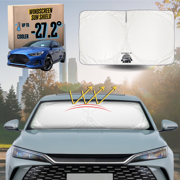 Front Windscreen Sun Shade for Hyundai Veloster 2018 - 2020 (JS) - Standard 150 x 85 cm