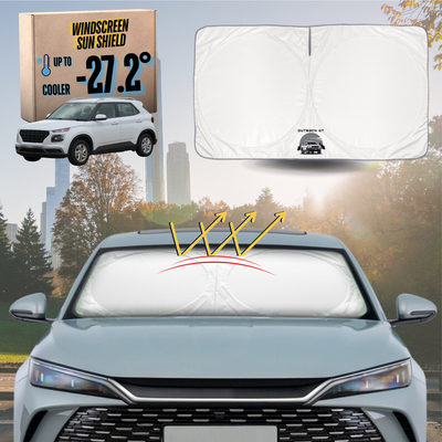 Front Windscreen Sun Shade for Hyundai Venue 2019 - Current QX - Standard 150 x 85 cm