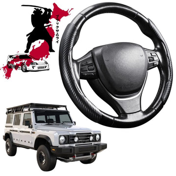 Black Samurai Segmented Steering Wheel Cover for Ineos Grenadier 2022 - Current