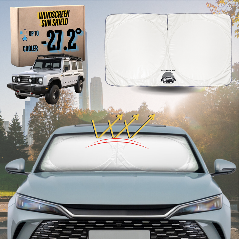 Front Windscreen Sun Shade for Ineos Grenadier 2022 - Current - Standard 150 x 85 cm