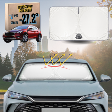 Front Windscreen Sun Shade for Infiniti Q30 2016 - 2020 H15 - Standard 150 x 85 cm