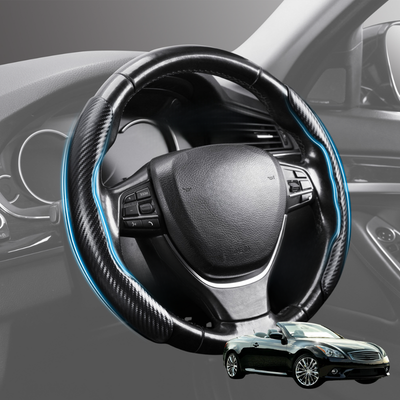 Segmented Steering Wheel Cover for Infiniti Q60 2014 - Current Convertible - Universal Size