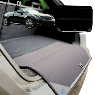 Rear Cargo Boot Bumper Protector for Infiniti Q60 2014 - Current Convertible - Standard (72 x 55) - Black
