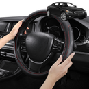 Steering Wheel Cover Pro Extra Layer for Infiniti Q60 2014 - Current Coupe (V36) - Breathable & Anti-Slip - Circle 38 cm-1