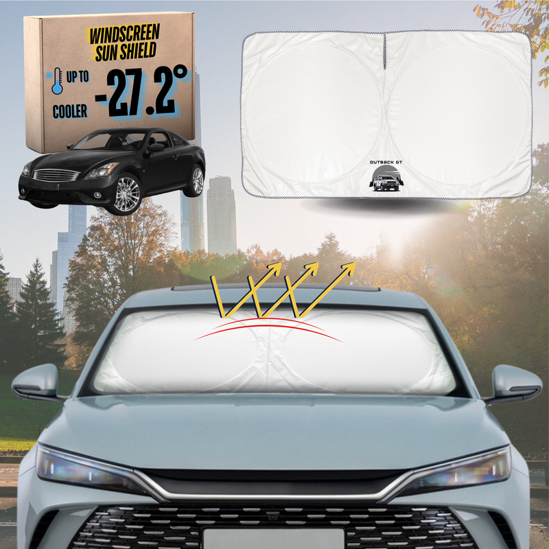Front Windscreen Sun Shade for Infiniti Q60 2014 - Current Coupe (V36) - Standard 150 x 85 cm