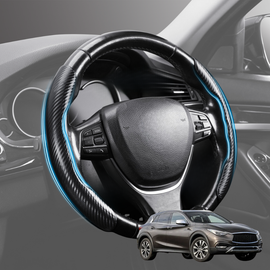 Segmented Steering Wheel Cover for Infiniti QX30 2016 - 2020 - Universal Size