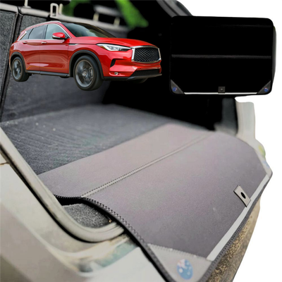 Rear Cargo Boot Bumper Protector for Infiniti QX50 2018 - Current - XL (98 x 55) - Black