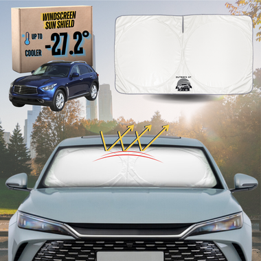 Front Windscreen Sun Shade for Infiniti QX70 2013 - 2018 S51 - Standard 150 x 85 cm