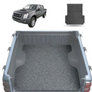 Honeycomb UTE Tub Mat Tray Liner for Isuzu D-Max Crew Cab 2011 - 2020 (RT50/85) (With Spray On Liner or No Liner) - Black & Grey-10