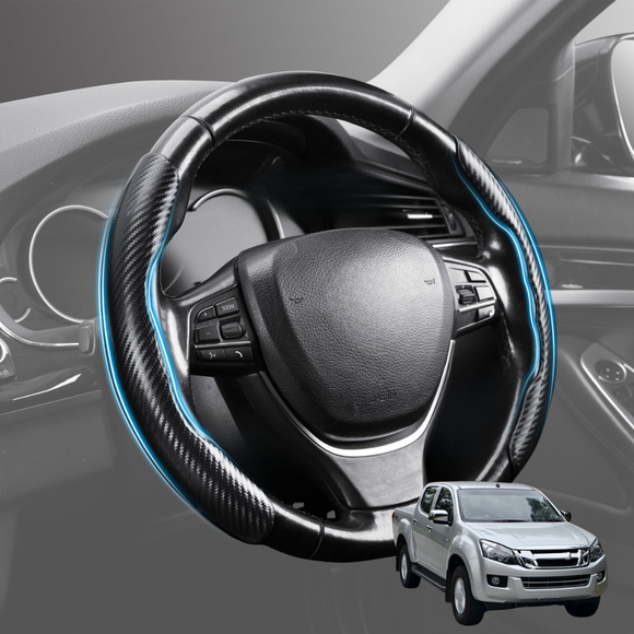 Segmented Steering Wheel Cover for Isuzu D-Max Crew Cab 2012 - 2018 - Universal Size