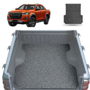Honeycomb UTE Tub Mat Tray Liner for Isuzu D-Max Crew Cab 2020 - Current RG - Black & Grey-10