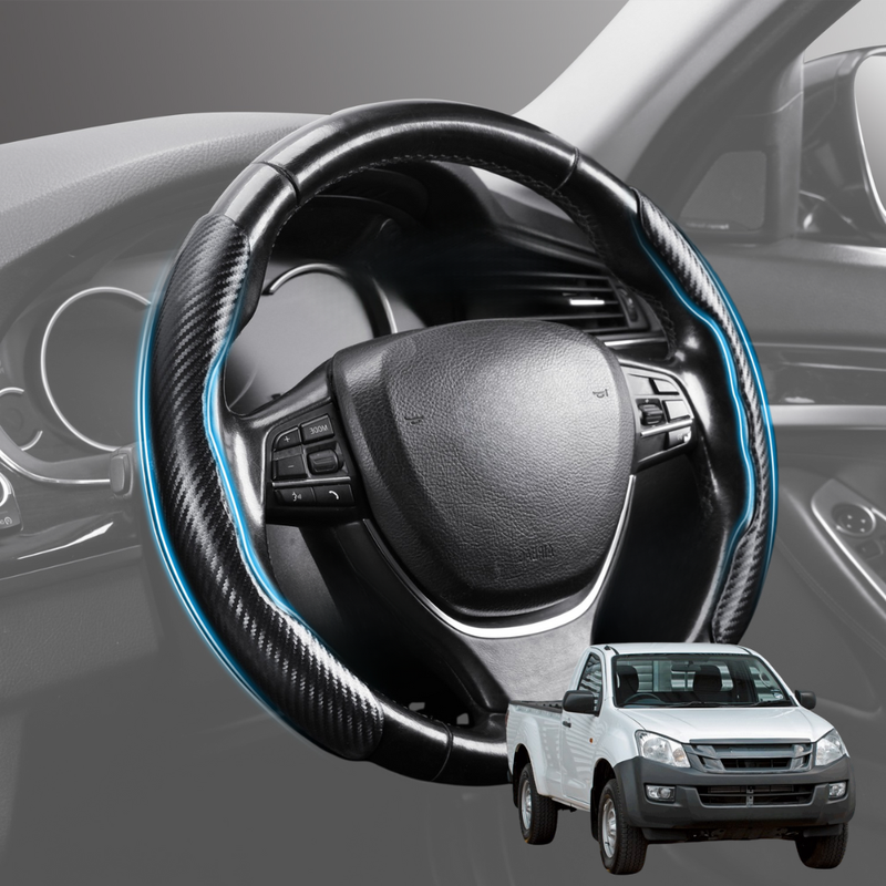 Segmented Steering Wheel Cover for Isuzu D-Max Single Cab 2012 - 2020 RT - Universal Size