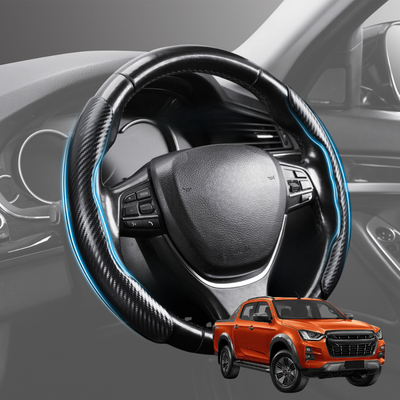 Segmented Steering Wheel Cover for Isuzu D-Max Single Cab 2020 - Current RG - Universal Size