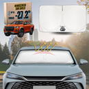 Front Windscreen Sun Shade for Isuzu D-Max Single Cab 2020 - Current RG - Standard 150 x 85 cm-1