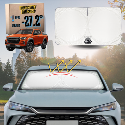 Front Windscreen Sun Shade for Isuzu D-Max Single Cab 2020 - Current RG - Standard 150 x 85 cm