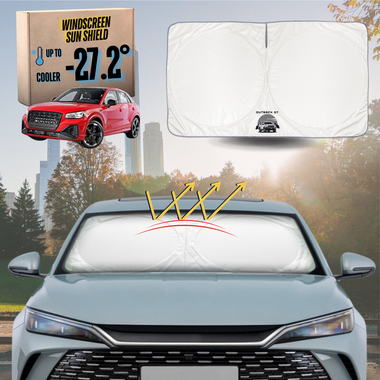 Front Windscreen Sun Shade for Audi Q2 SQ2 2016 - Current GA - Standard 150 x 85 cm