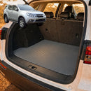 6D Diamond Car Boot Cargo Mat for Isuzu MU-X 2013 - 2020 RF - Heavy Duty Carpet Liner - All-Weather Resistance - Easy to use - Odorless Material - Black & Grey-14