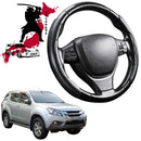 Black Samurai Segmented Steering Wheel Cover for Isuzu MU-X 2013 - 2020 RF-1