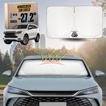 Front Windscreen Sun Shade for Isuzu MU-X 2021 - Current RJ - Standard 150 x 85 cm