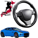 Black Samurai Segmented Steering Wheel Cover for Jaguar F-TYPE 2013 - Current (X152)-1