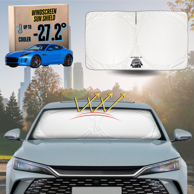 Front Windscreen Sun Shade for Jaguar F-TYPE 2013 - Current (X152) - Standard 150 x 85 cm