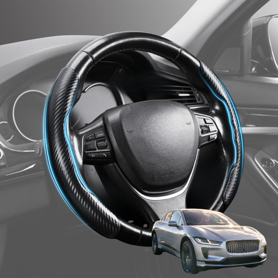 Segmented Steering Wheel Cover for Jaguar I-PACE 2018 - Current X590 - Universal Size