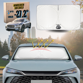 Front Windscreen Sun Shade for Jaguar I-PACE 2018 - Current X590 - Standard 150 x 85 cm