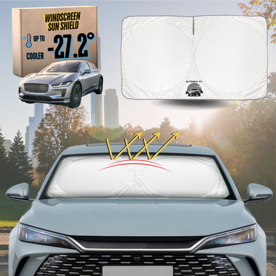 Front Windscreen Sun Shade for Jaguar I-PACE 2018 - Current X590 - Standard 150 x 85 cm