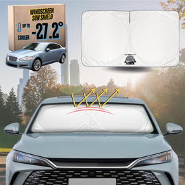 Front Windscreen Sun Shade for Jaguar XF 2007 - 2015 (X250) - Standard 150 x 85 cm